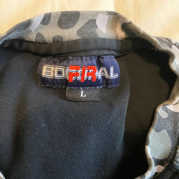 2 X BOCOMAL FR Shirts Flame Resistant Shirt 5.5oz 100% Cotton CAT2 Mens Lg - Picture 5 of 7